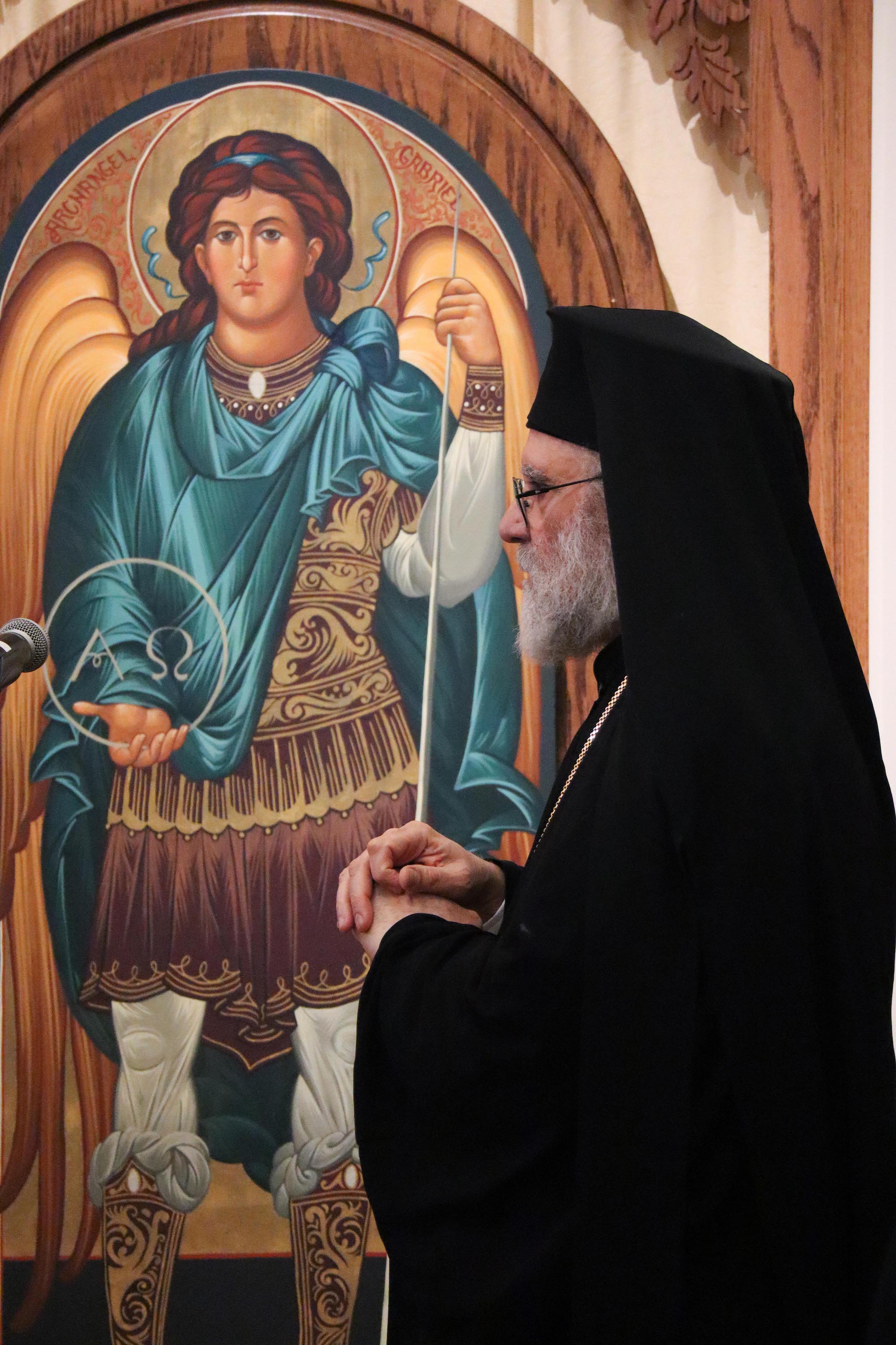 Visit of Metropolitan Saba