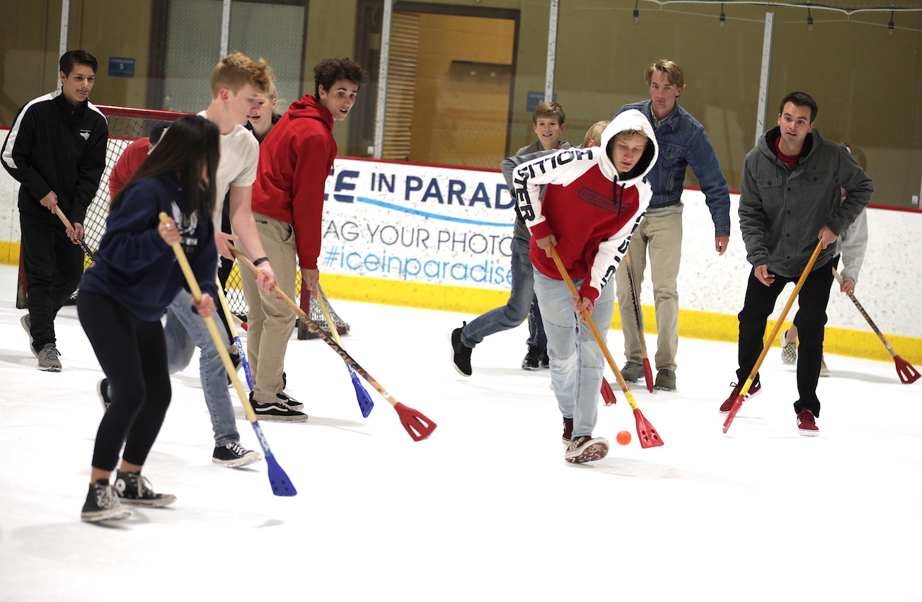 Youth Group - Broonball at Ice in Paradise