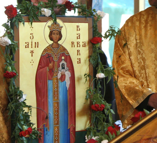 St. Barbara Feast Day at the Monastery